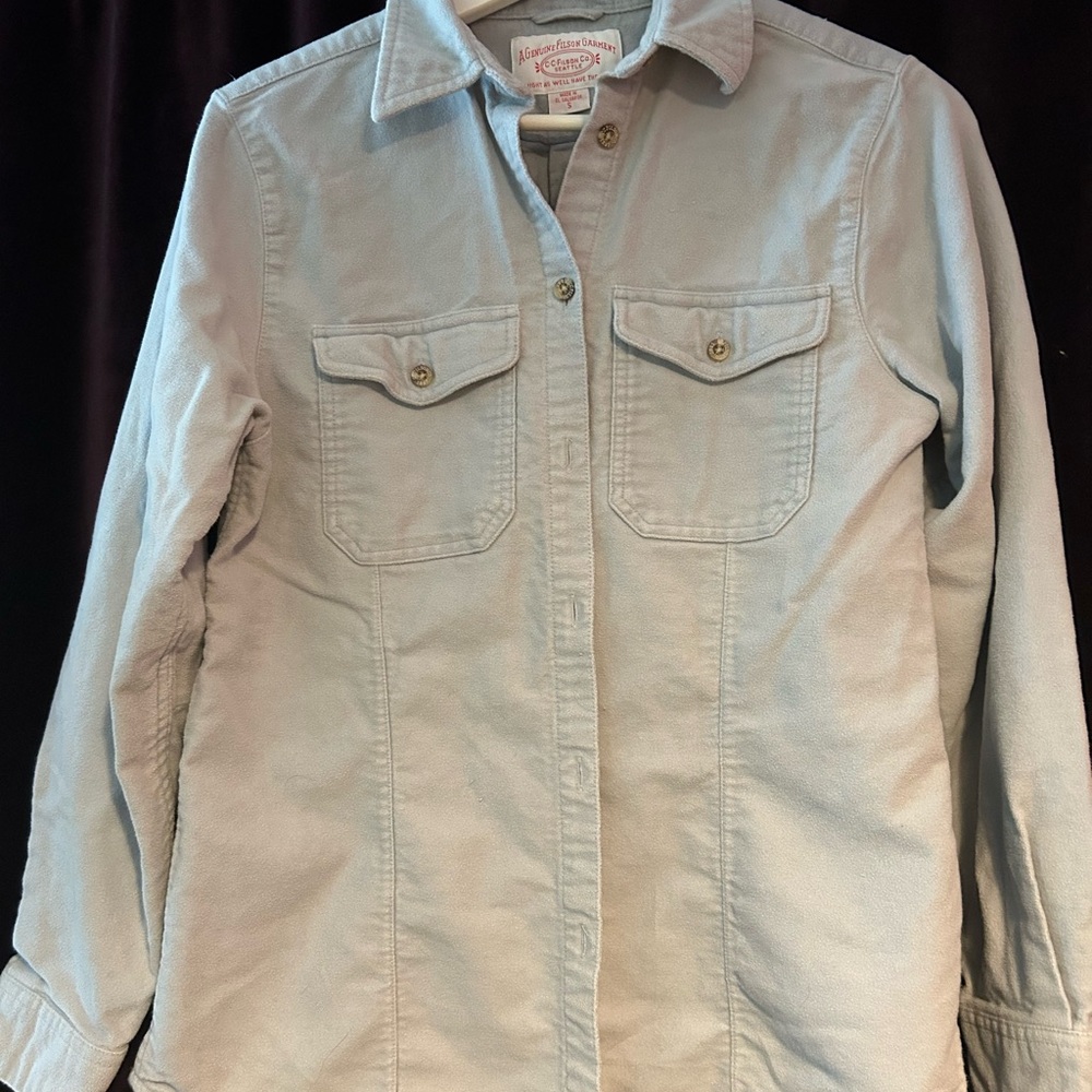 Filson field chamois shirt- desert sage